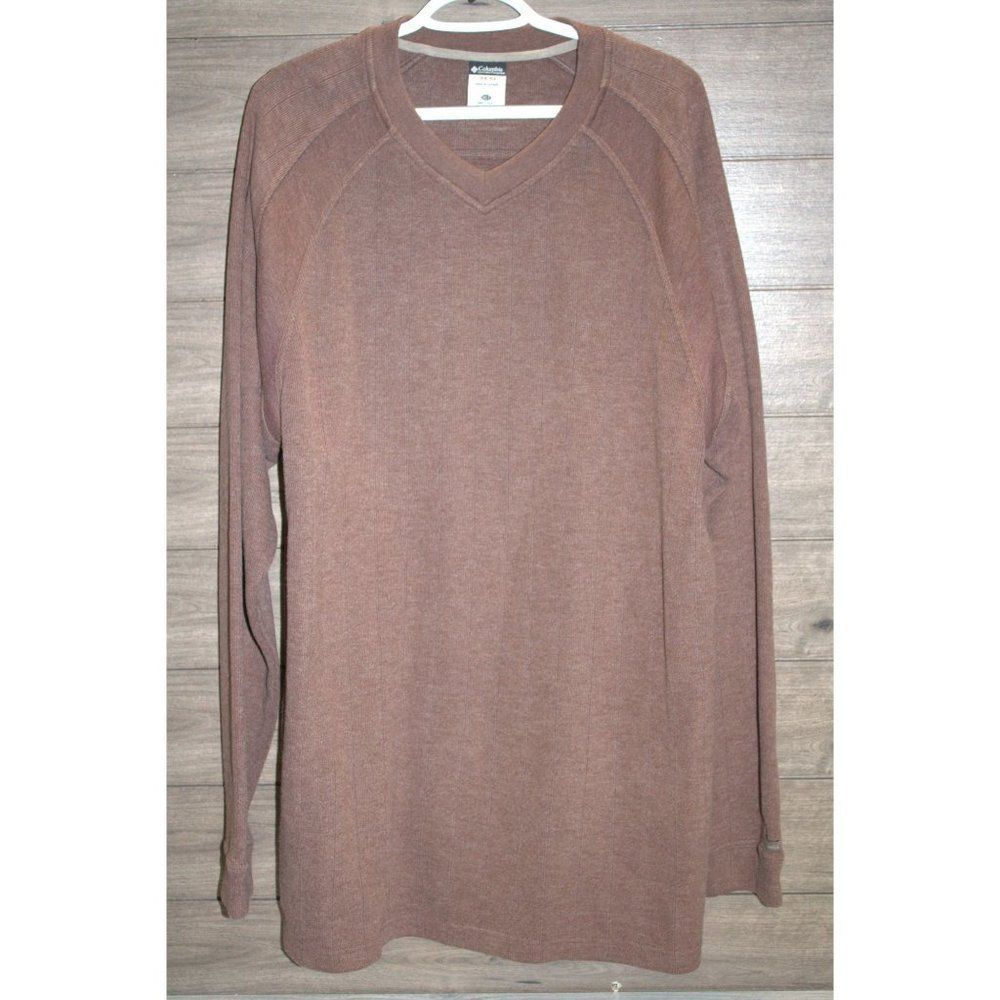 Columbia Brown Sweater size XL–Tall